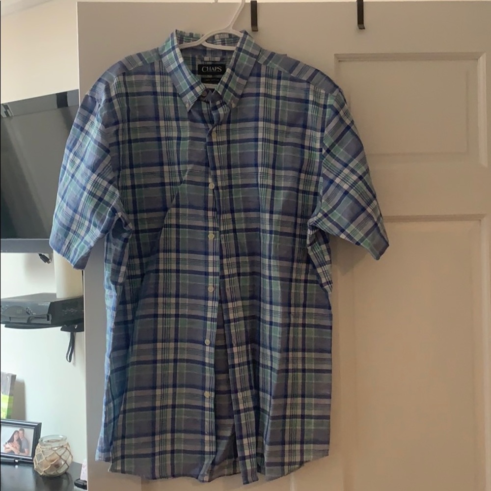 NWOT men’s chaps button down shirt.